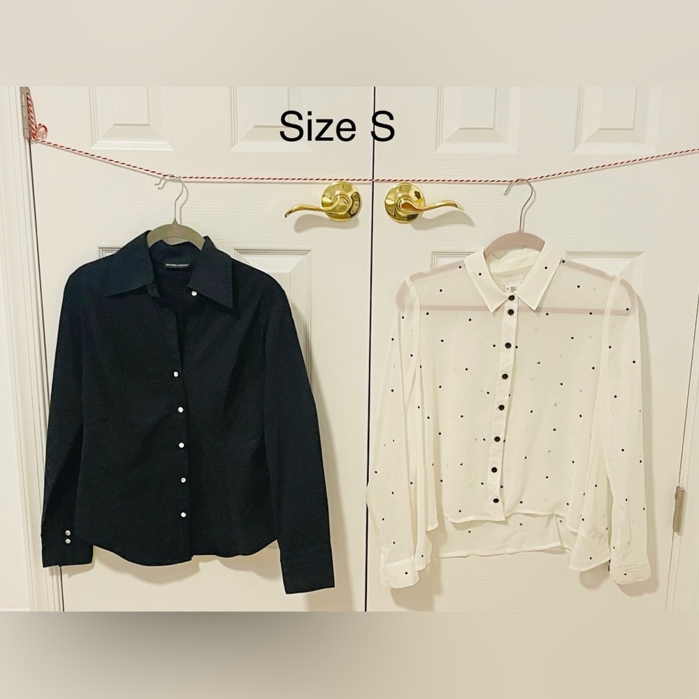 Bundle of 2 Women Blouses (NY&C, Cooperative Co)